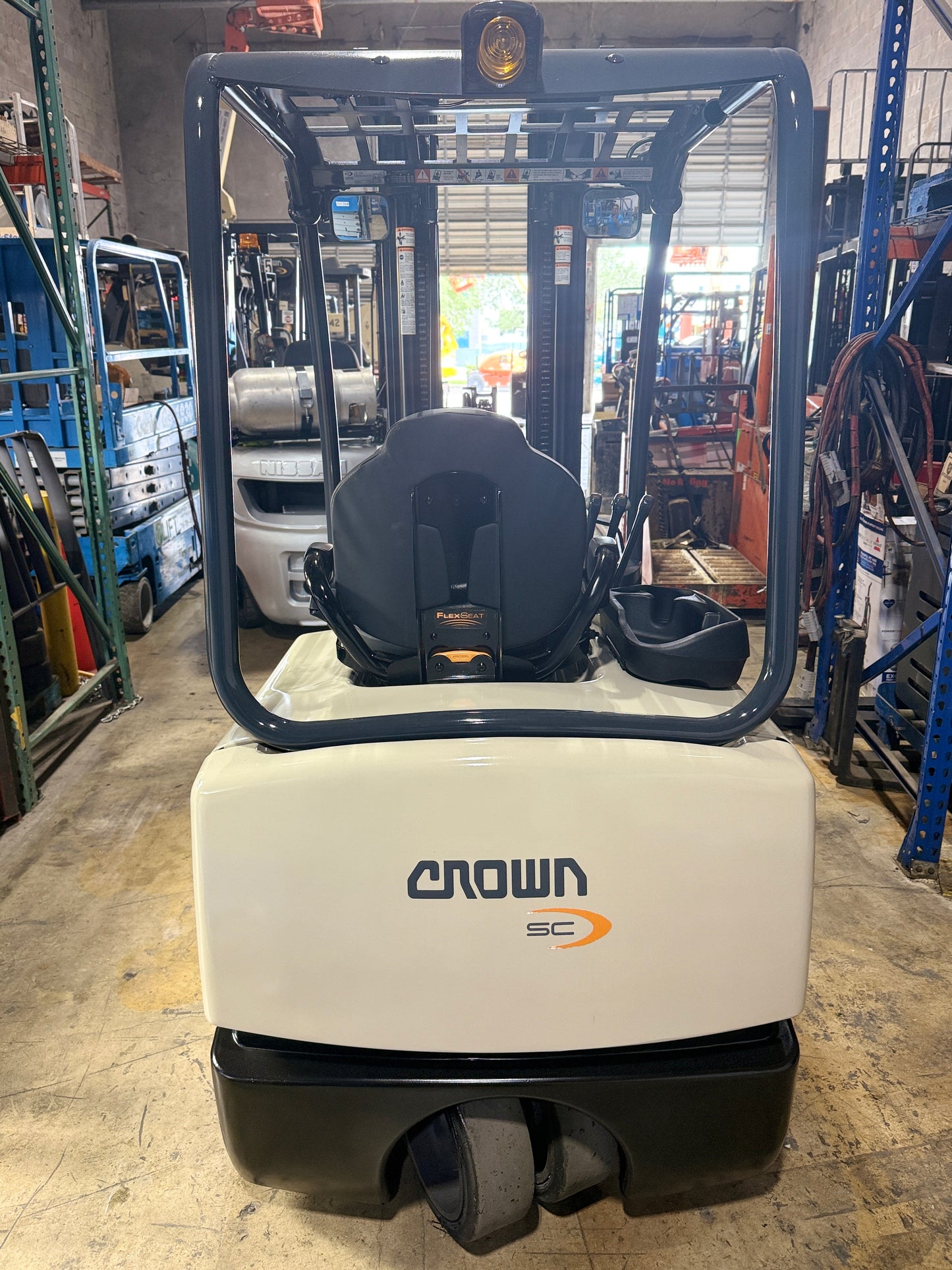 Forklift For Sale Electric Forklift 2010 Crown SC4540-40 DEKA Tested 2020 Battery Stock # 6211