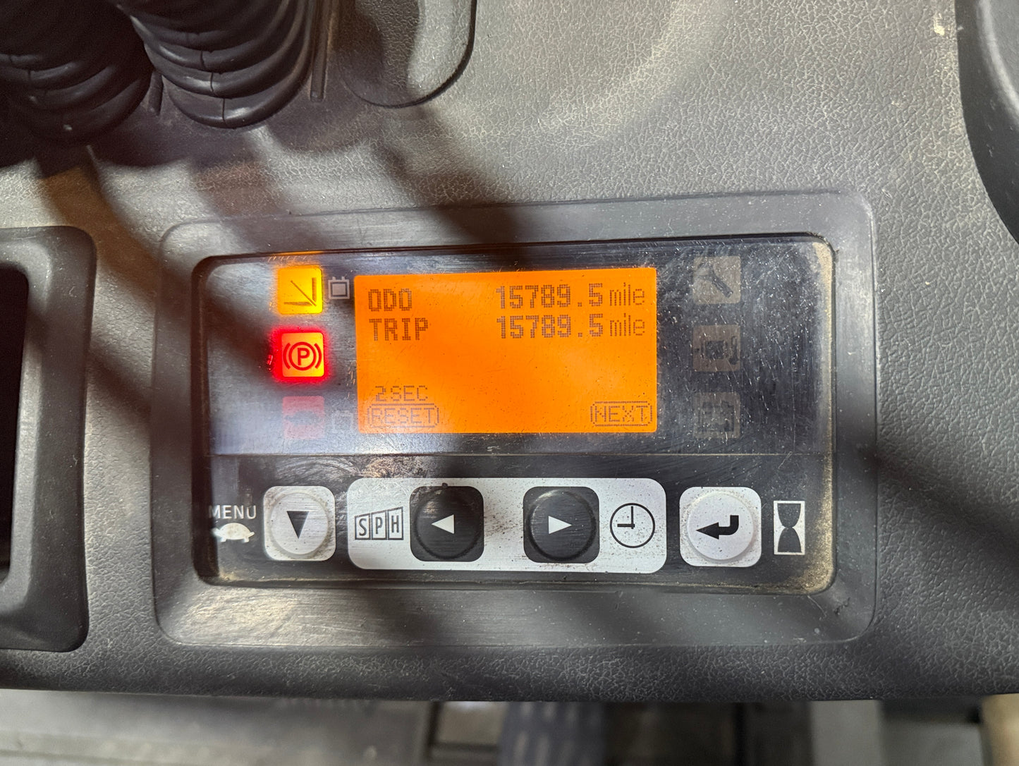 Toyota Forklift For Sale Electric Forklift 2015 Toyota Model 8FBCU25 and 2017 Tested Battery 4,400 LB Capacity 189" Height Stock # 0271