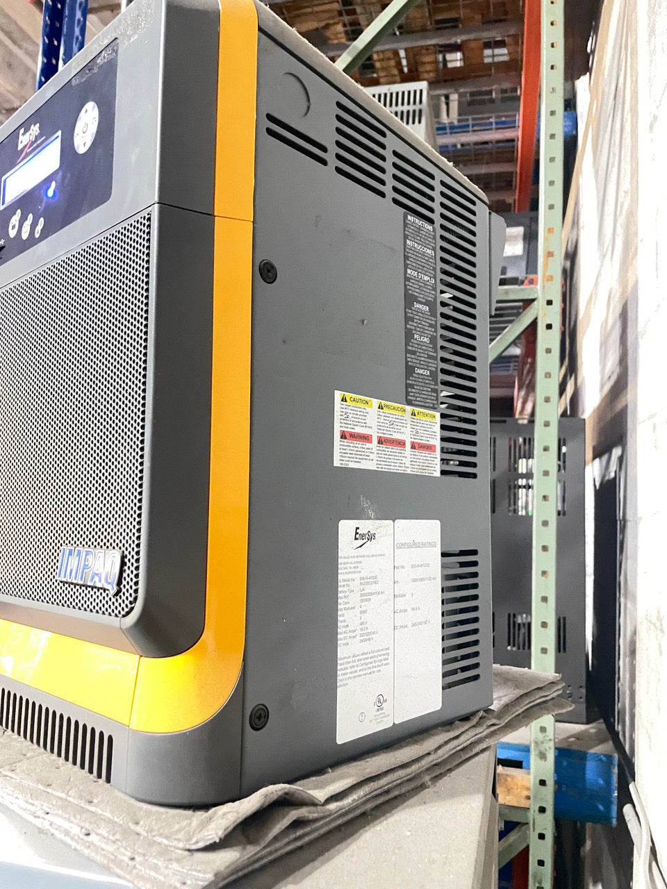 Enersys Multivolt Battery Charger for sale 24/36/48 Volts, 3 Phase 480 Volts AC Input, 1500 Amp Hour