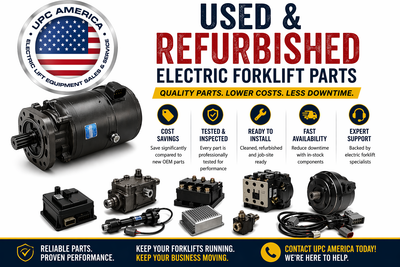 Electric Forklift Repair, Battery Regeneration & Parts | UPC America