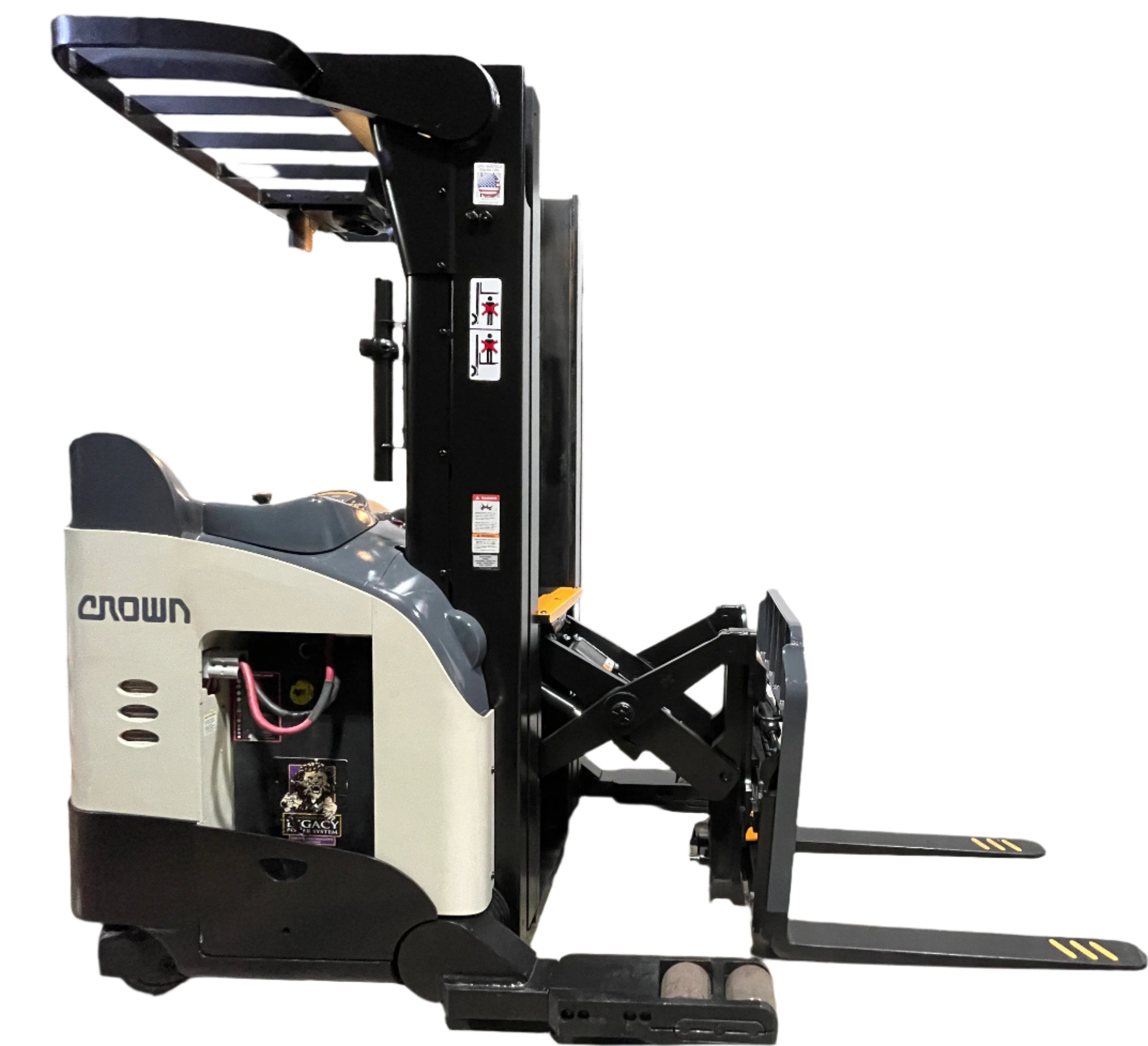 VERY NARROW AISLE ELECTRIC REACH TRUCKS – Electric Forklift Specialists ...