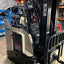 Forklift For Sale Electric Forklift 2014 Crown RC5500 Narrow Aisle 2026 Battery Height  Stock # 7741