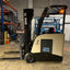 Forklift For Sale Electric Forklift 2014 Crown RC5500 Narrow Aisle 2026 Battery Height  Stock # 7741