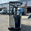 Forklift For Sale Electric Forklift 2014 Crown RC5500 Narrow Aisle 2021 Tested Battery Height  Stock # 9174