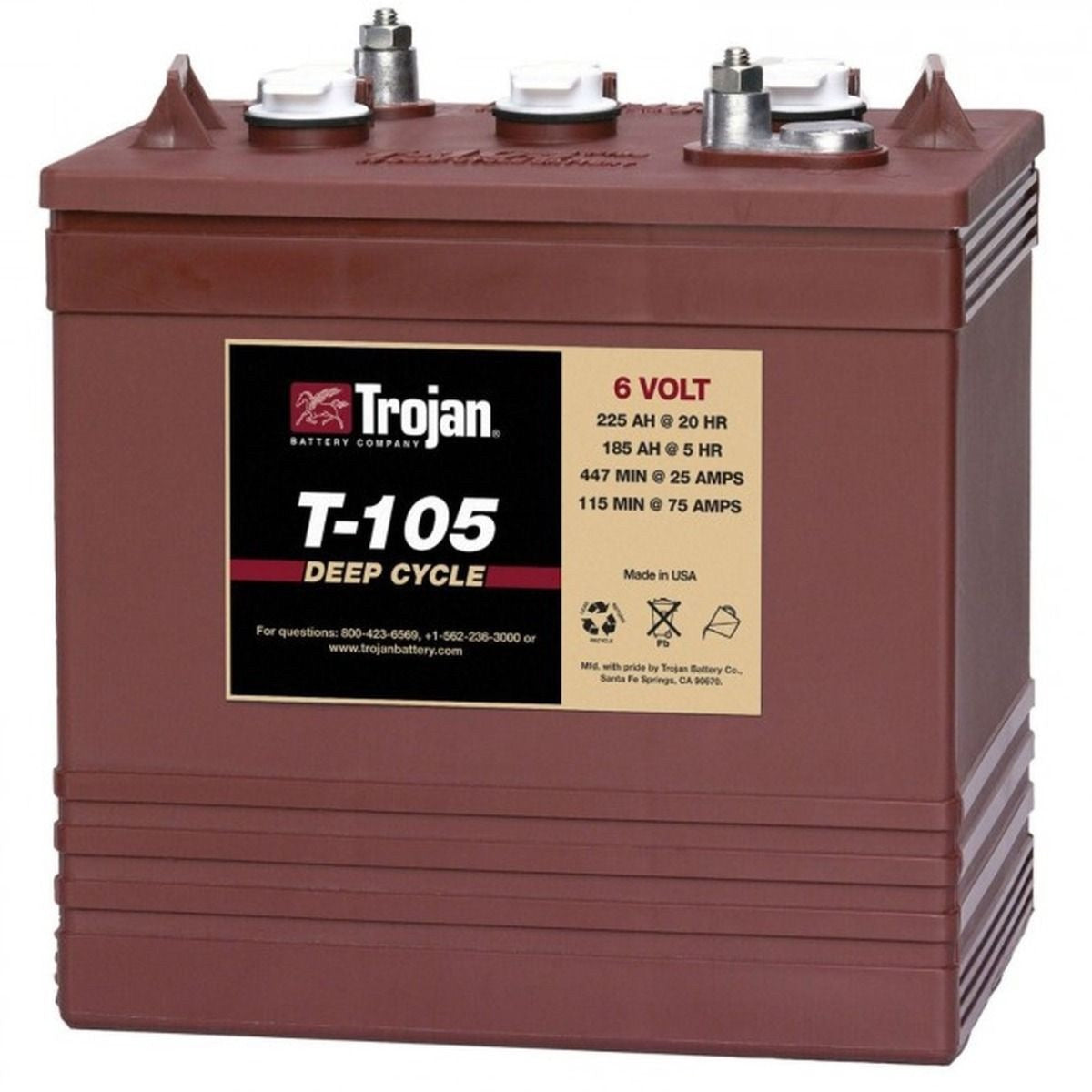 6 VOLT DEEP CYCLE BATTERY for sale X 4 = 24 VOLT FOR PALLET JACK, STACKER, & SCISSOR LIFTS